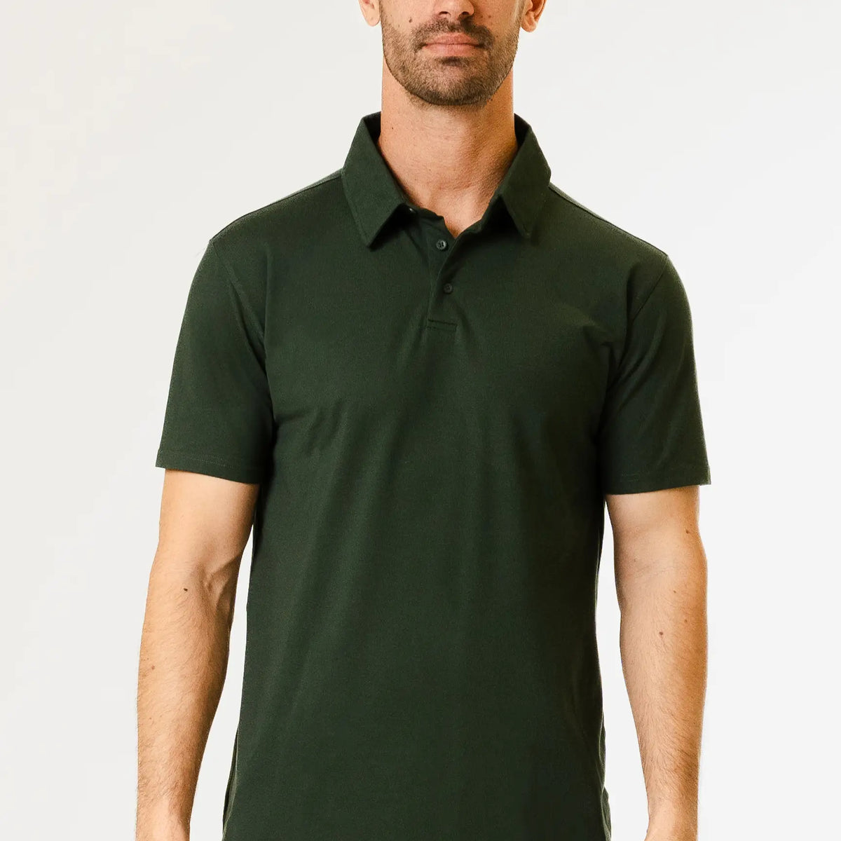 Short Sleeve Polo - Forest – Pearler